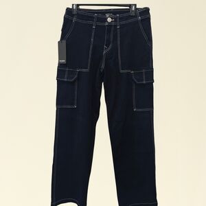 True Religion Dark Blue Cargo Pants